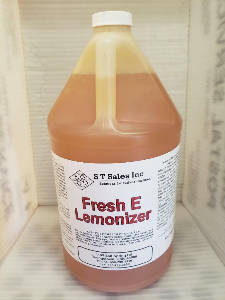 1 Gal Proffesional Softwash Fresh E Lemonizer Surfactant Bleach Odor Masker