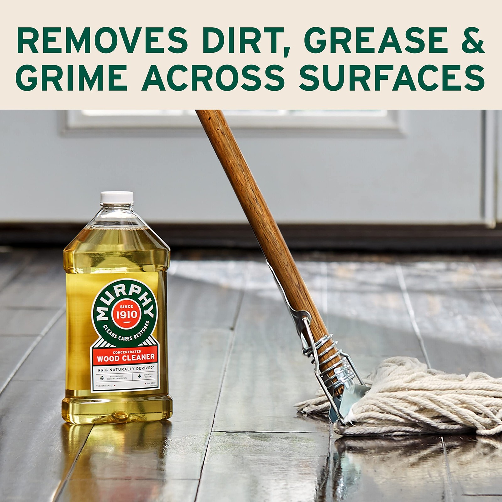 3 PCS Oil Soap Wood Floor Cleaner Liquid Polish Protector 32 Fluid Ounce