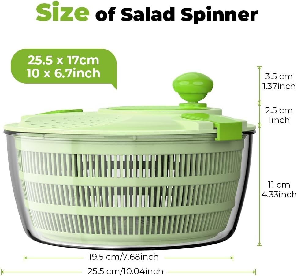 Fruit Cleaner Spinner With Fruit Washer Bowl