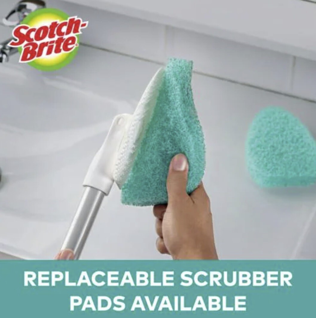 Scotch-Brite 549X-4 Extendable Shower and Bath Scrubber