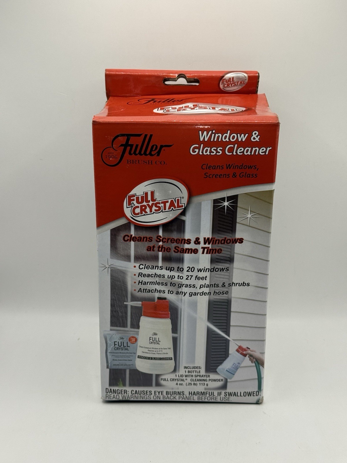 Fuller Brush FBFC-6 As Seen On TV Full Crystal Window & Outdoor Surface Cleaner