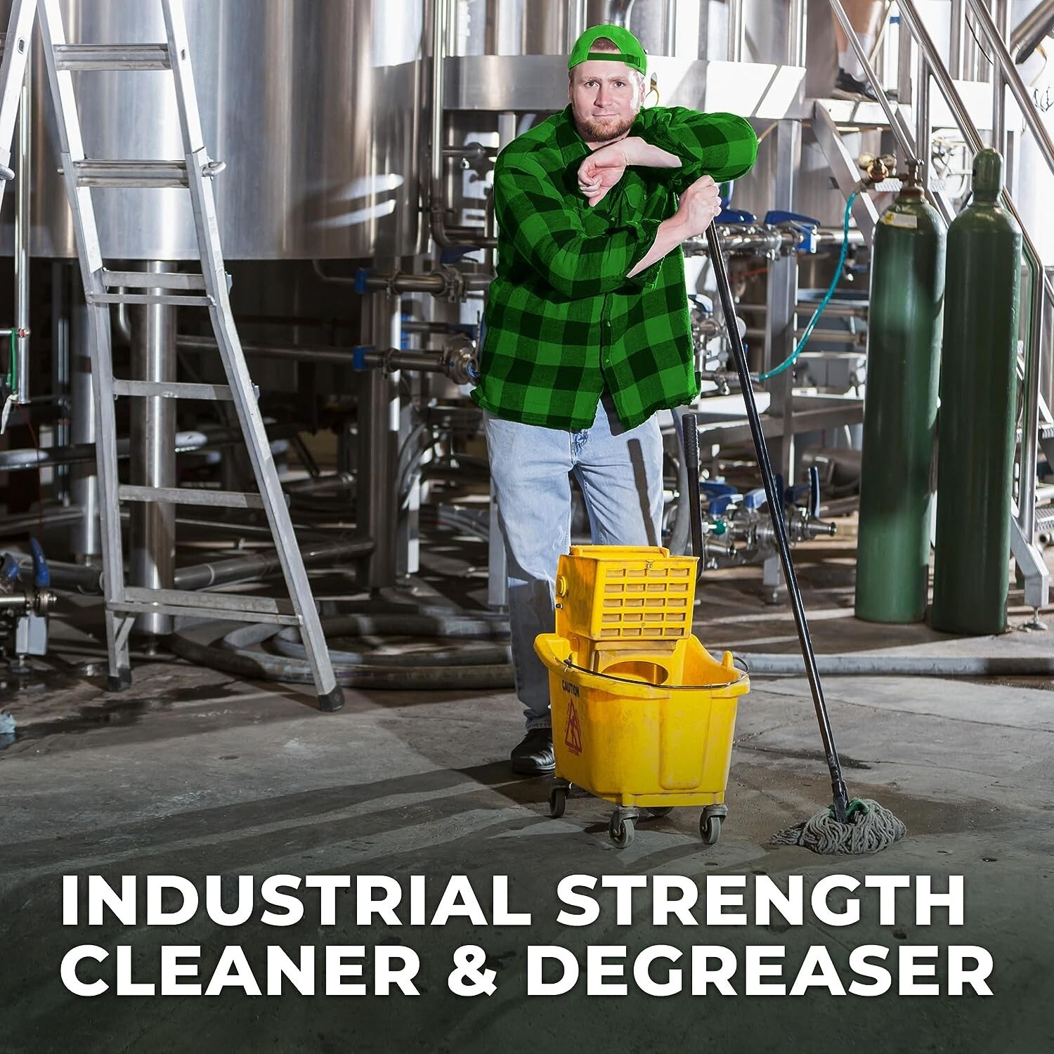 13005CT Industrial Cleaner and Degreaser, Concentrated, 127.8 Fl Oz, Pack of 1