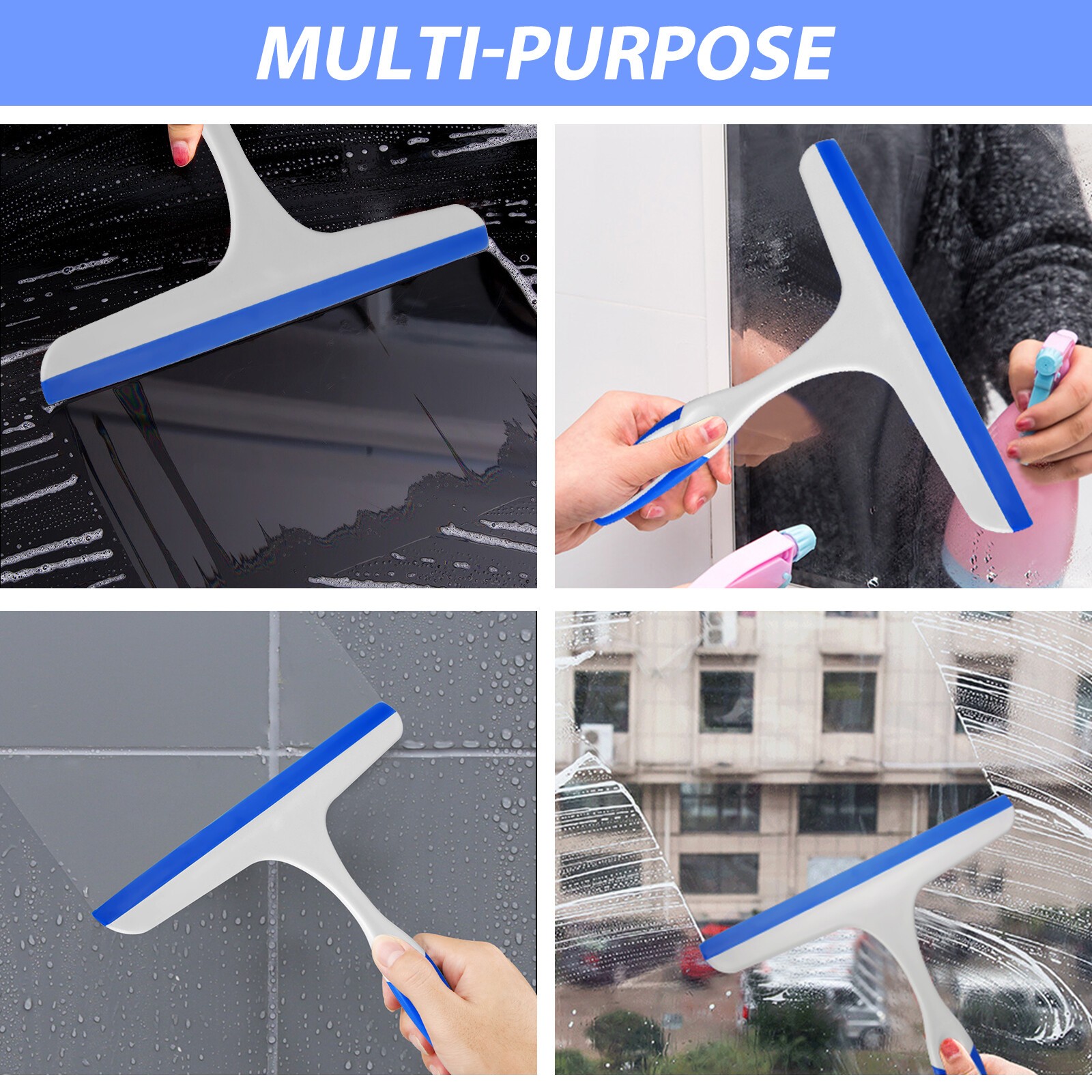 5-Pack Car Snow Scraper | Window Glass Cleaning Squeegee | Fast Free Shipping