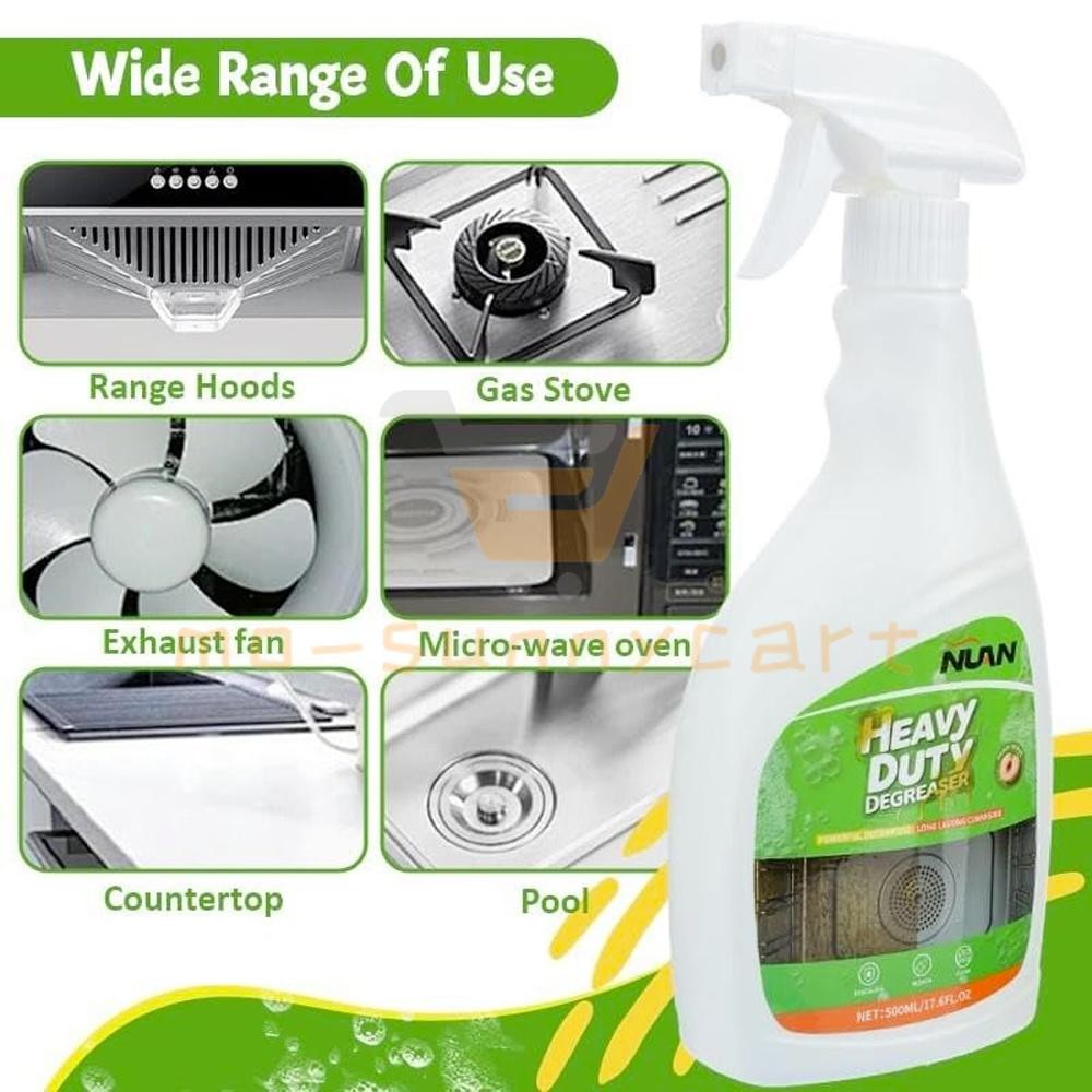 1/2PCS Heavy Duty Degreaser New Kitchen Cleaner, Multipurpose Oil Stain Remover