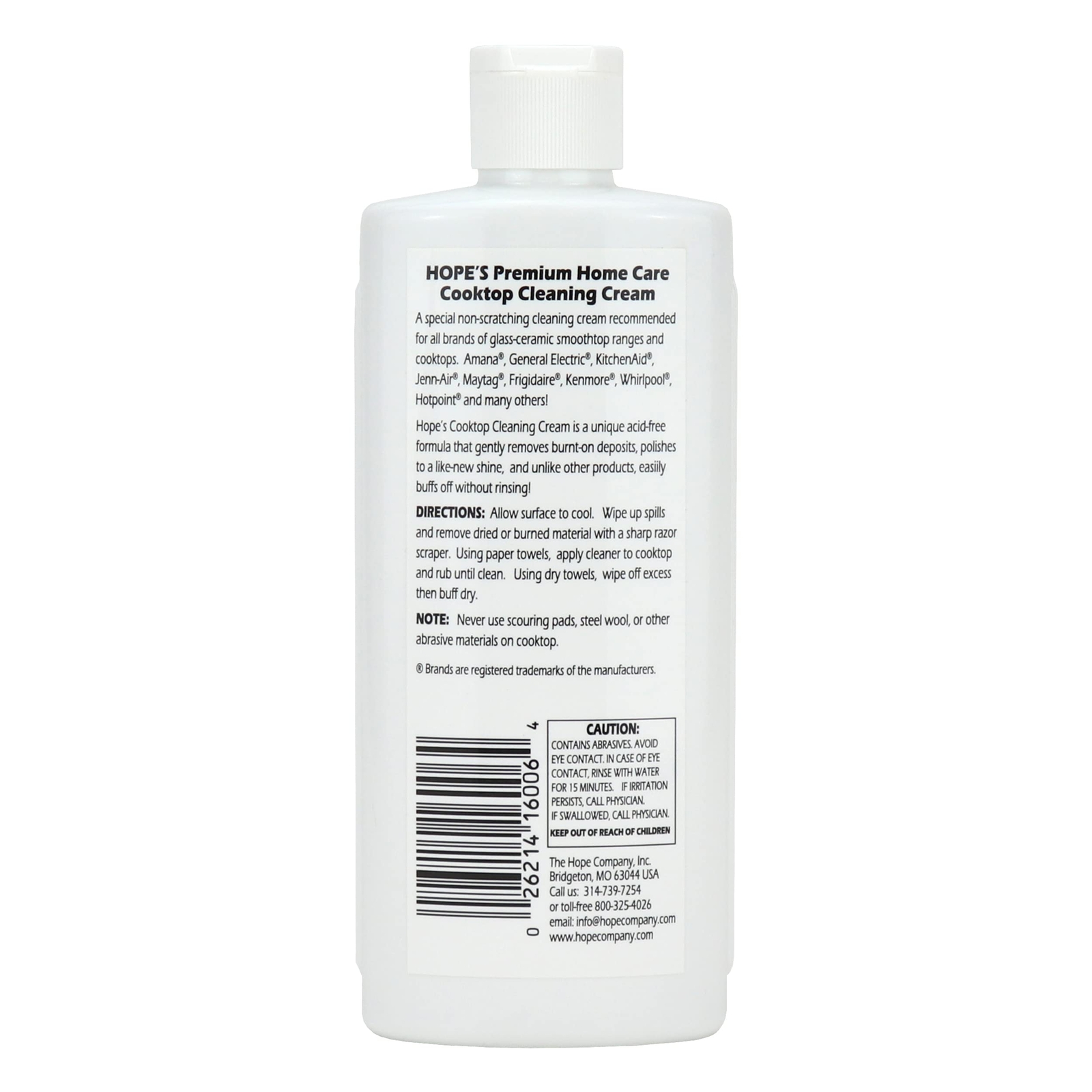 Cooktop Cleaning Cream Fast Acting Norinse Cooktop Cleaner For Glass Ceramic Coo