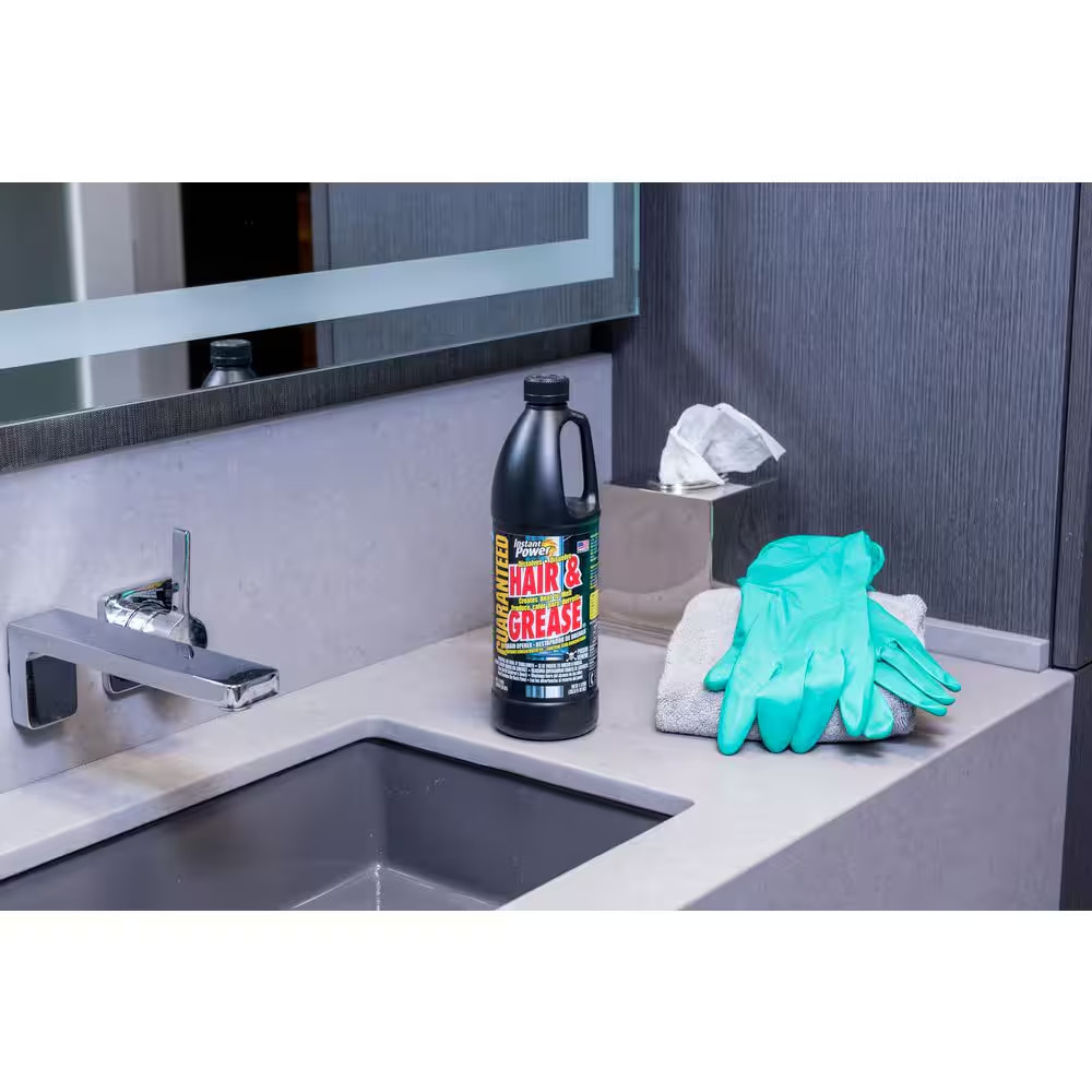 33.8 Oz. Hair and Grease Drain Cleaner
