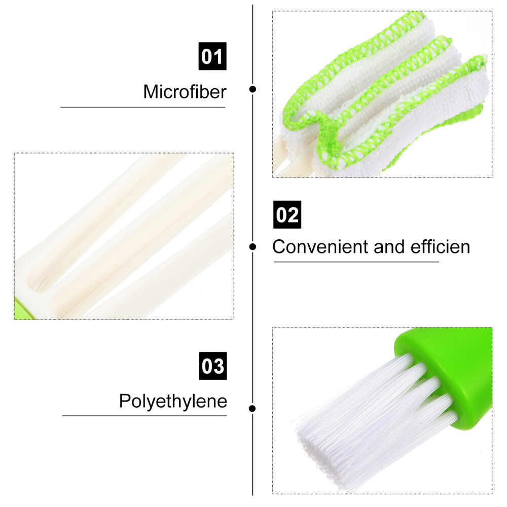 1 Set Window Blind Cleaner Computer Keyboard Brush Interior Crevice Brush