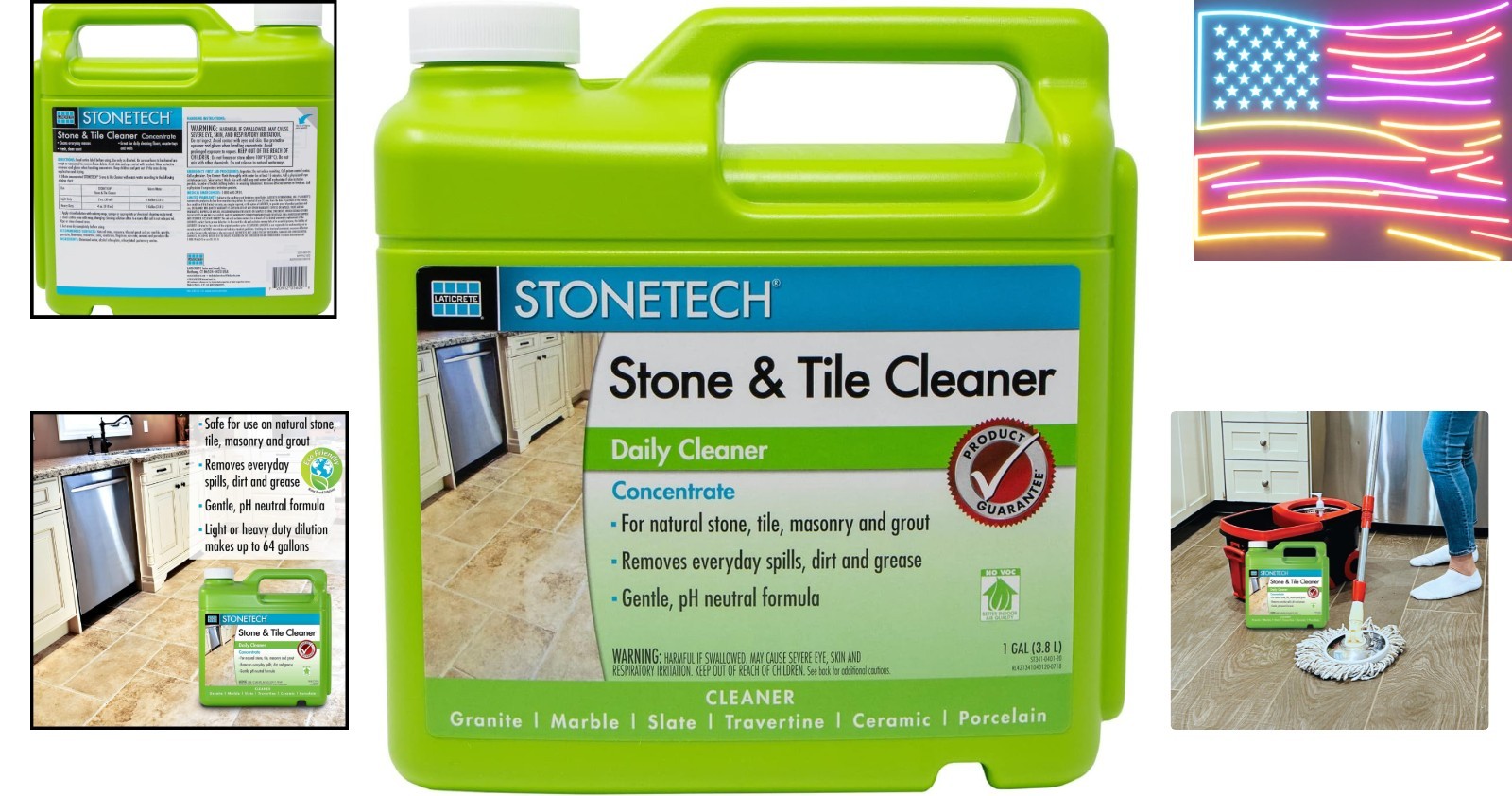 Stone Tile Cleaner 1 Gallon 3.8L .