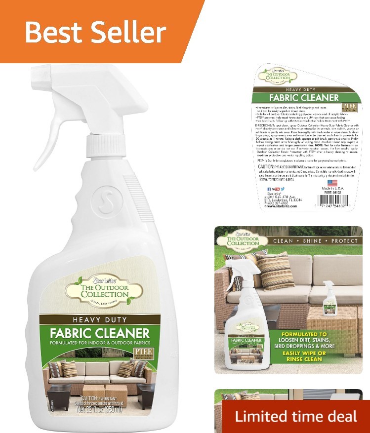 32 OZ Outdoor Collection Fabric Cleaner – UV Protectant Spray for All Fabrics