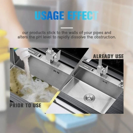 1-5x Wild Tornado Powerful Sink Drain Cleaner High Efficiency Clogging Remover