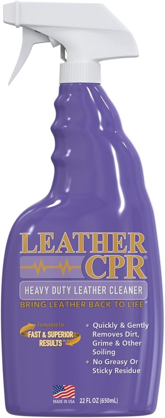 Heavy Duty Leather Cleaner 22oz – Car Interior Cleaner For Heavy Dirt & Grime…