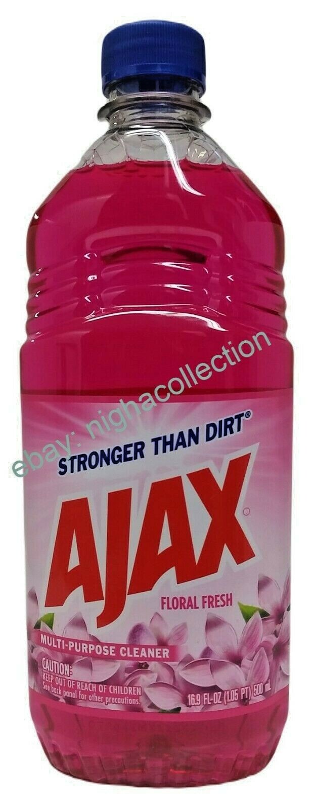 ( LOT 6 Bottles ) Ajax FLORAL FRESH All Purpose Cleaner 16.9 oz Each Bottle