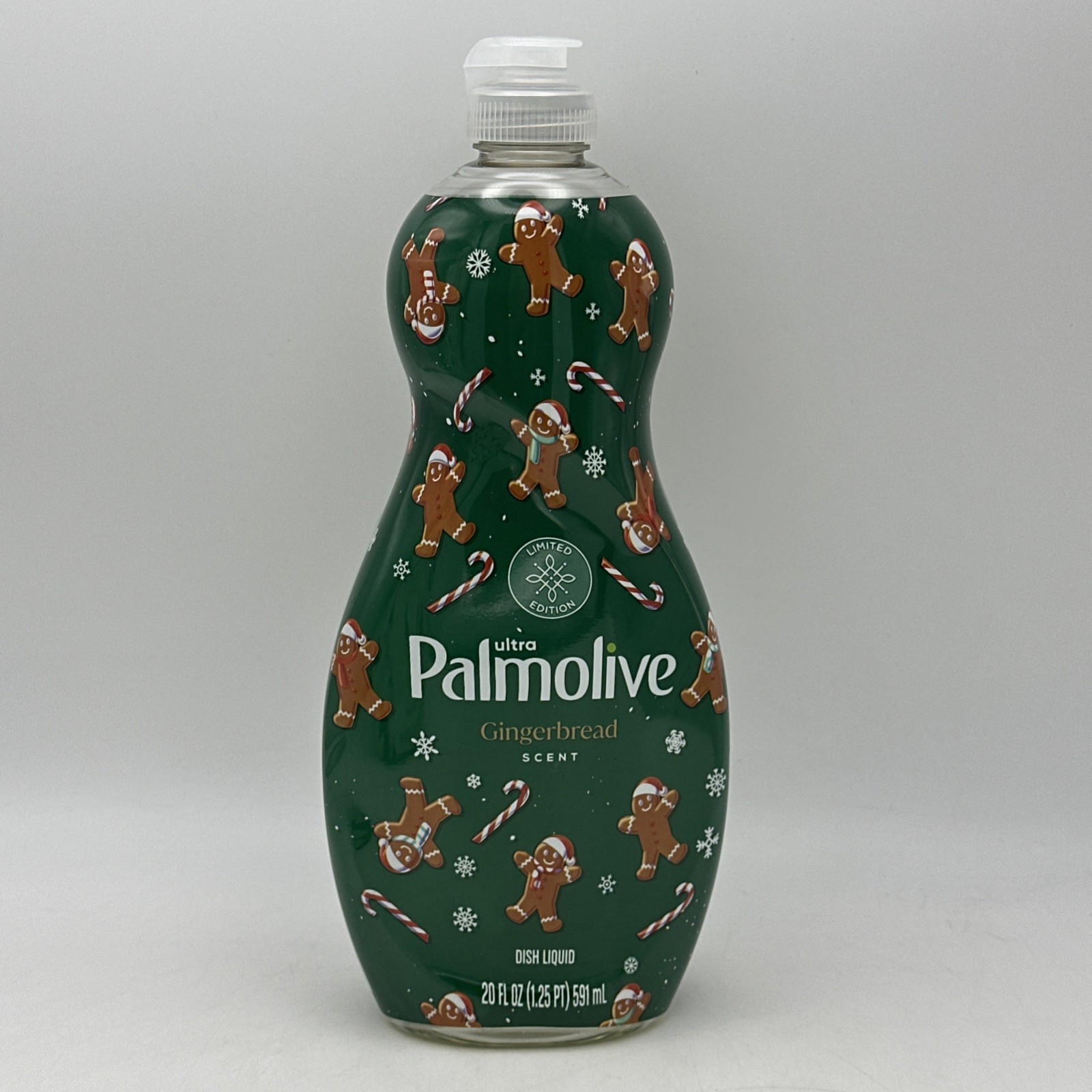 2 Palmolive Ultra Liquid Dish Soap Limited Edition Winter Pine & Gingerbread Lot