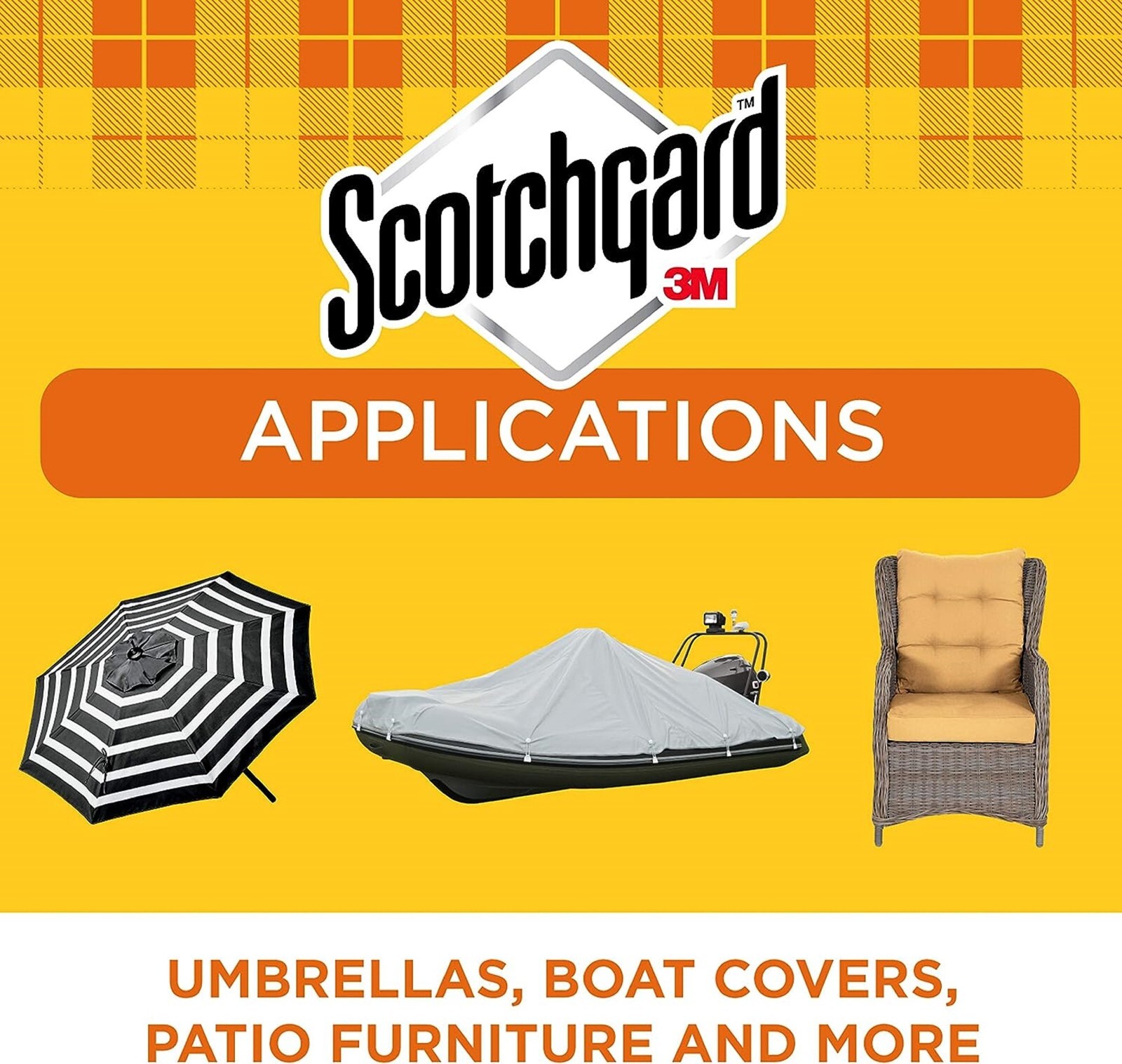 Scotchgard Outdoor Water & Sun Shield Fabric Spray Shield, USA Made 076308872083