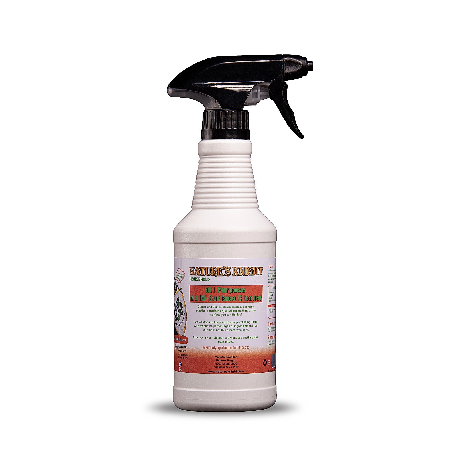 Natural All Purpose Multi Surface Cleaner, Non-Toxic, Deodorizes, Green Cleaner