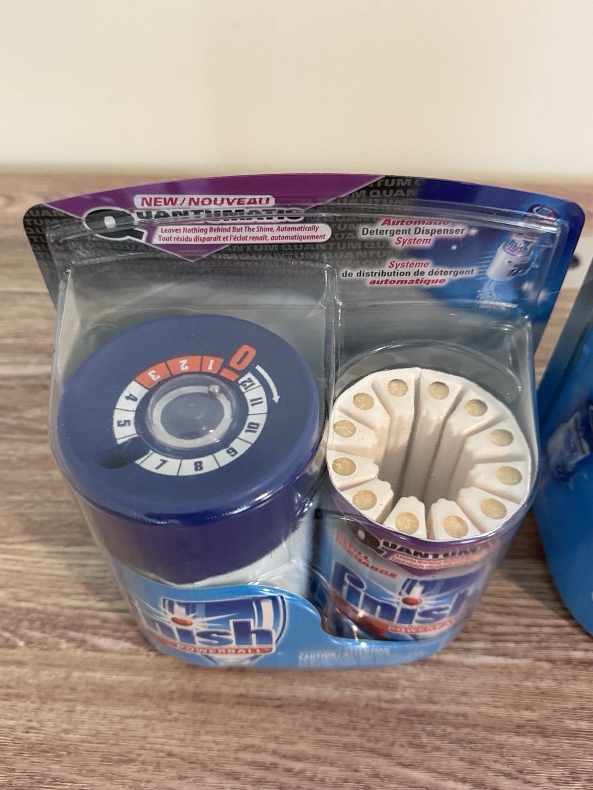 Finish Powerball Automatic Detergent Kit Dispenser Refill Set + 2 Refills.