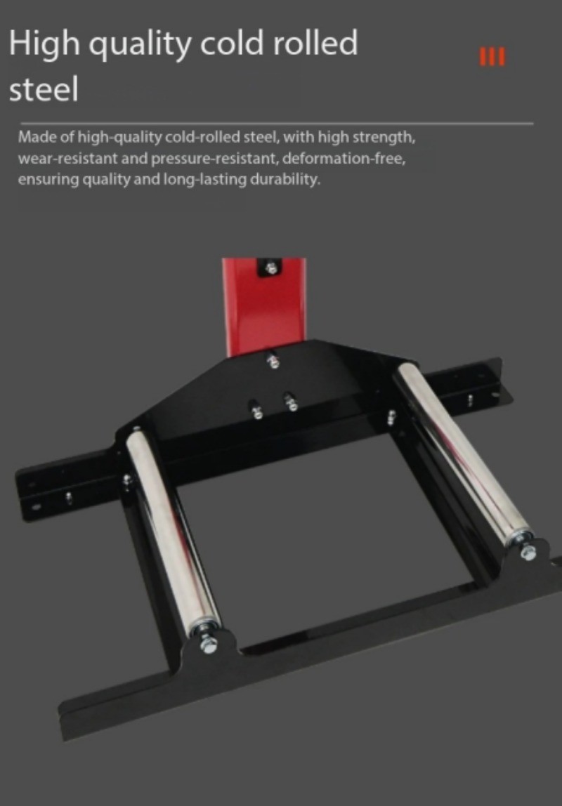 Professional Car Tire and Wheel Cleaning Rack with Rotating and Rolling Brackets