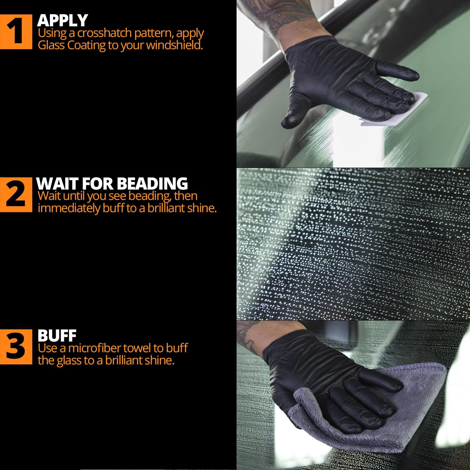 CERAKOTE® Ceramic Glass Coat Protectant – Hydrophobic Automotive Rain