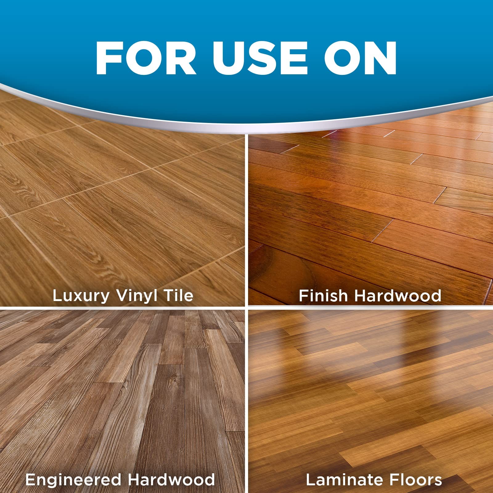 Weiman Hardwood Floor Cleaner and Polish Restorer Combo – 2 Pack – High-Traff…