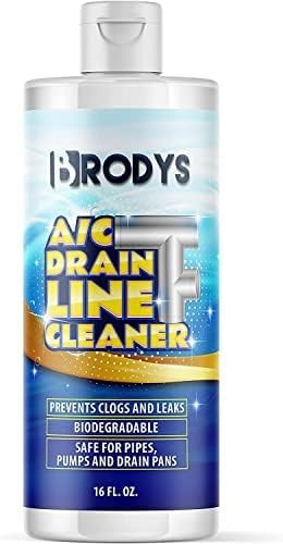 Brodys – A/C HVAC Drain Line Cleaner, 16oz Bottle, 2 MONTH SUPPLY, (Great to …
