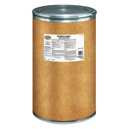 Zep 62742 Formula 9862 Cleaner/Degreaser, 125 Lb Drum, Concentrated, Water Based