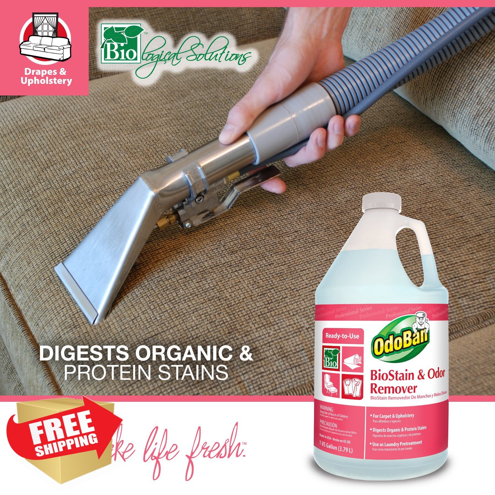 OdoBan Ready-to-Use Cleaner 4 Gallons