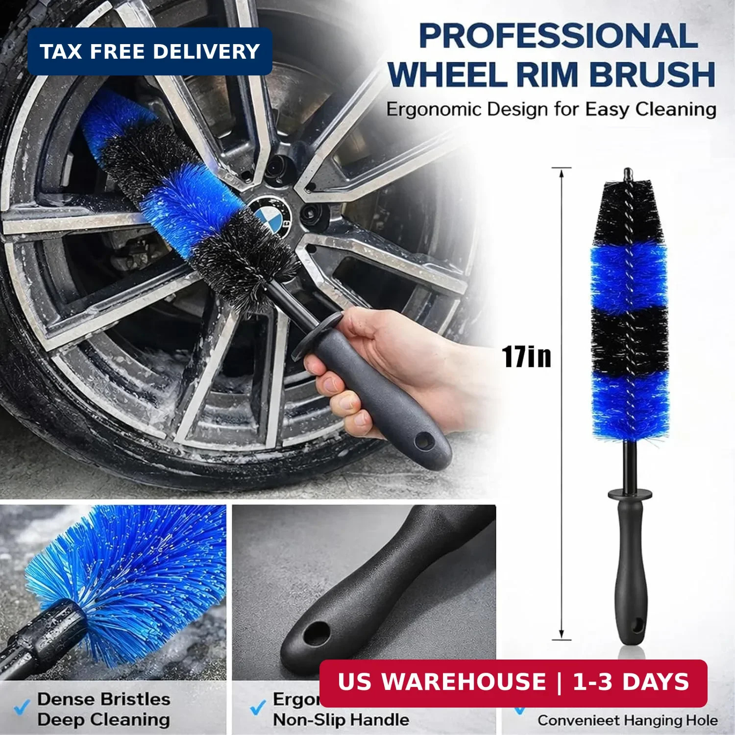 26Pcs Car Detailing Kit, Car Detailing Brush Set, Auto Detailing Drill Brush Set