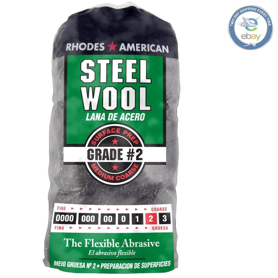 High-Quality 12 Pack of Medium Coarse Steel Wool Pads for Polishing and Buffing