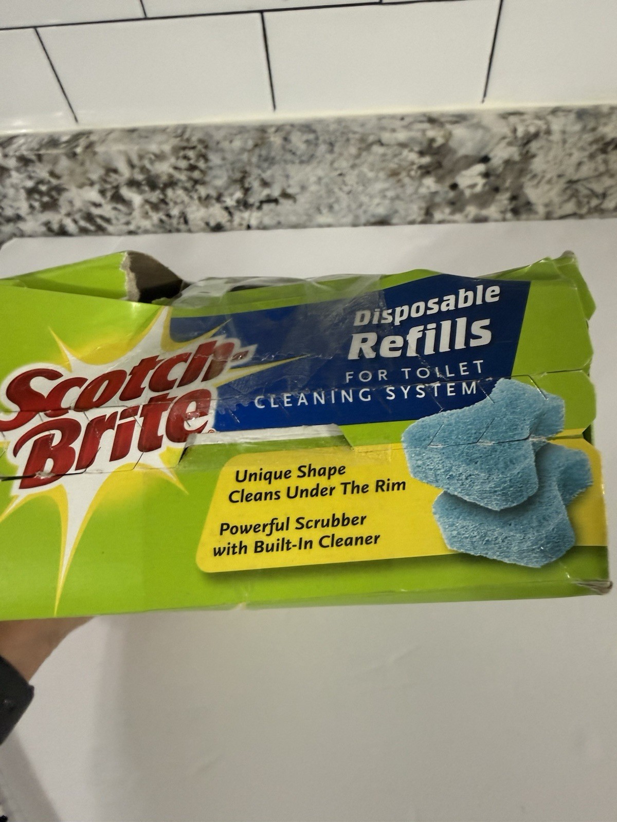 Scotch-Brite Disposable Refills For3M Toilet Cleaning System Discontinued 9