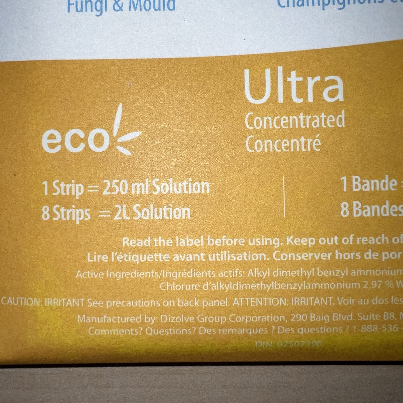 Tru Earth 16 Eco Strips Multi Surface Cleaner Lemon 4L Sealed Biodegradable
