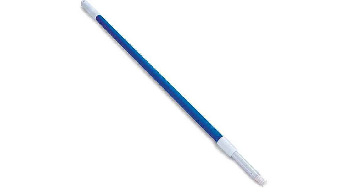34 in. to 59 in. Metal Telescopic Handle for 363404 White