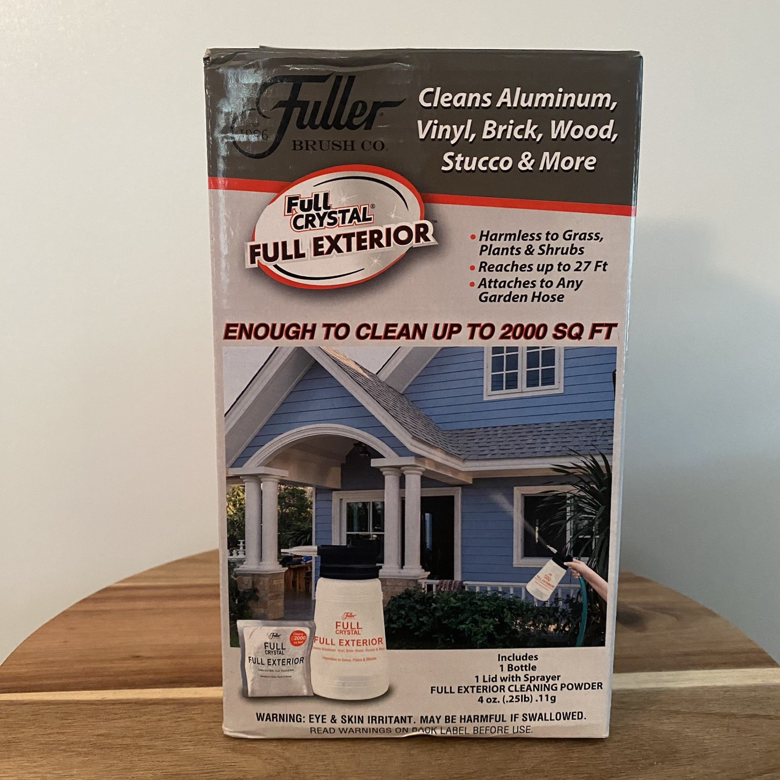 Fuller Brush Full Crystal Exterior Kit Bottle Crystal Pouch New In Box