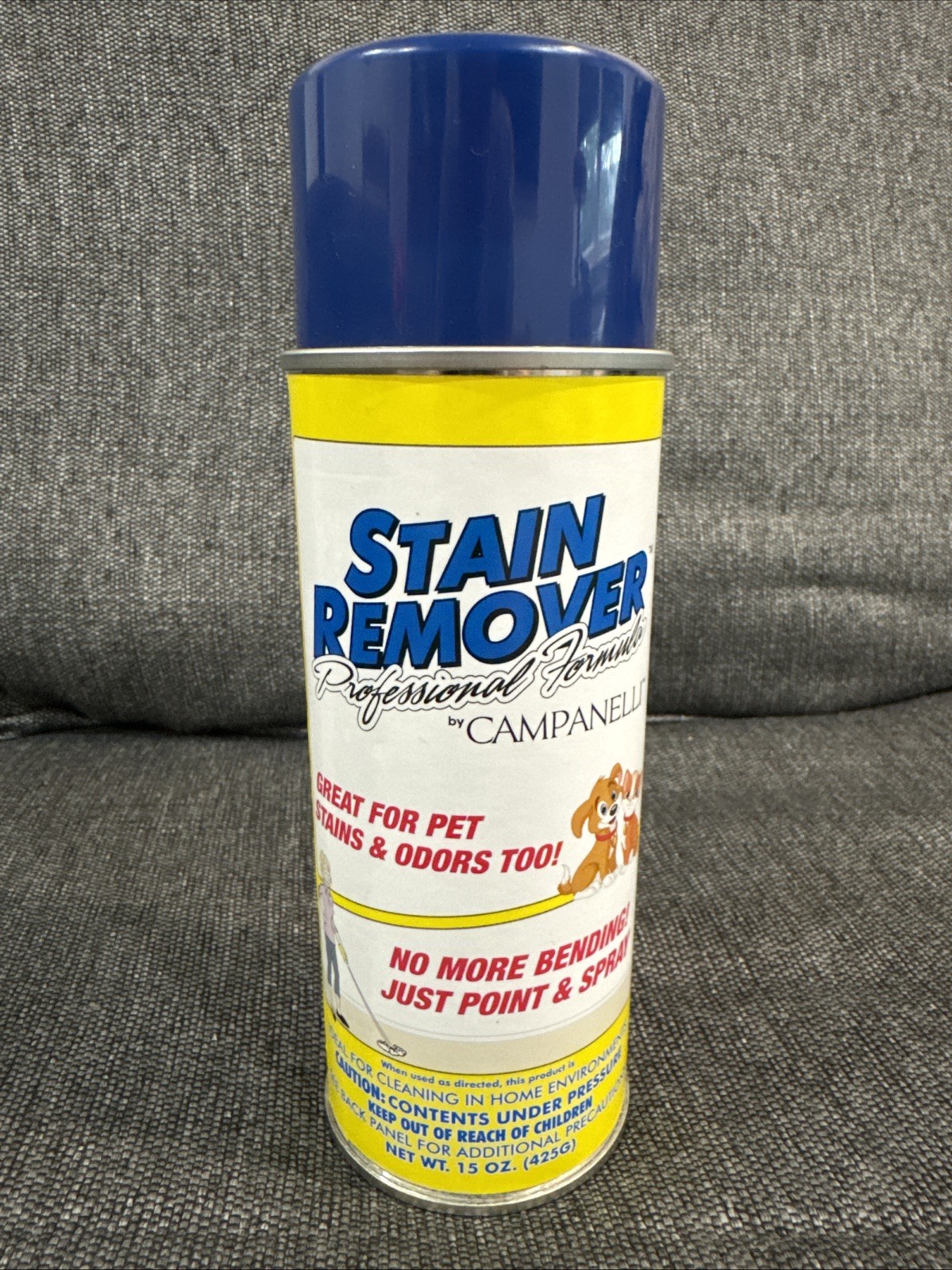 Campanelli Professional Stain Remover Point & Spray 15 Oz Great for Pet Odors