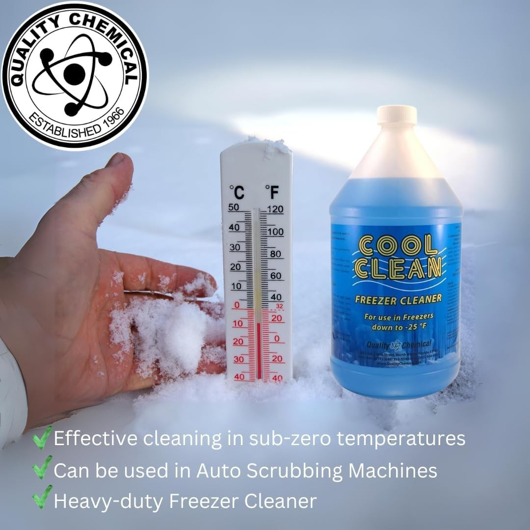 Cool Clean Heavy-Duty Freezer Cleaner-1 gallon 128 oz.