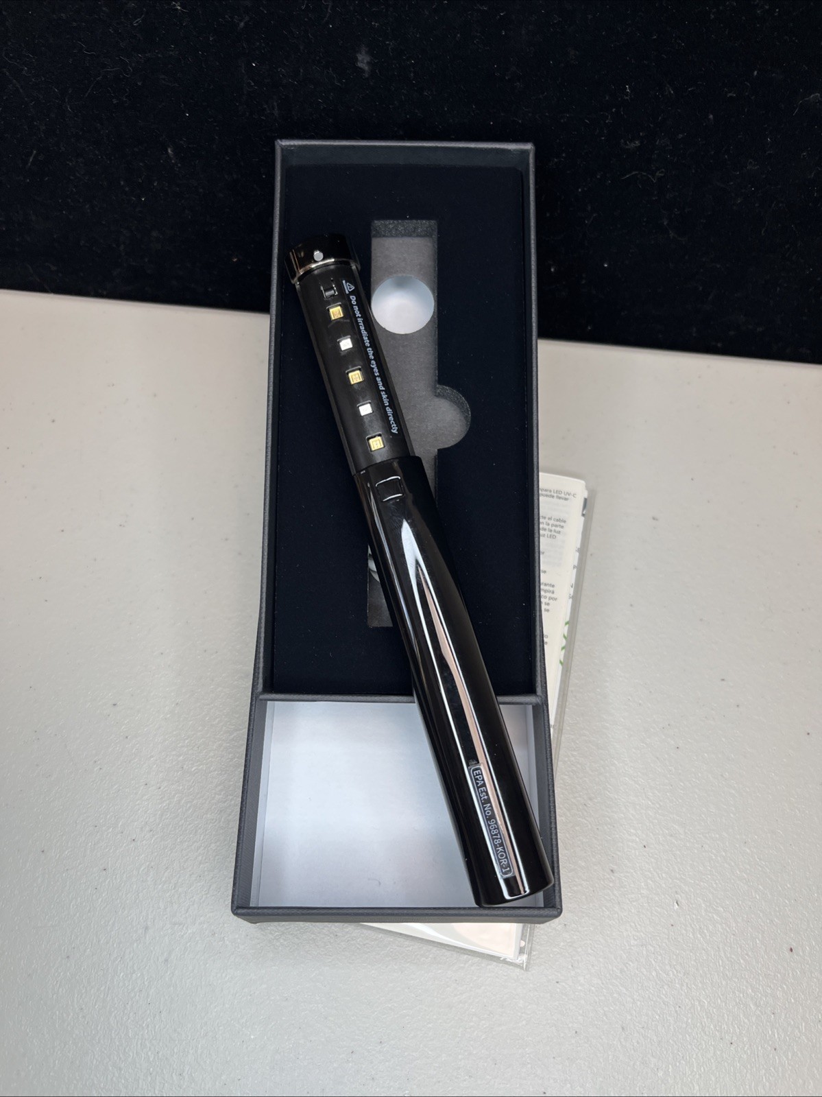 Clearscan Portable UV-C Sanitizer Pen New Sealed ￼