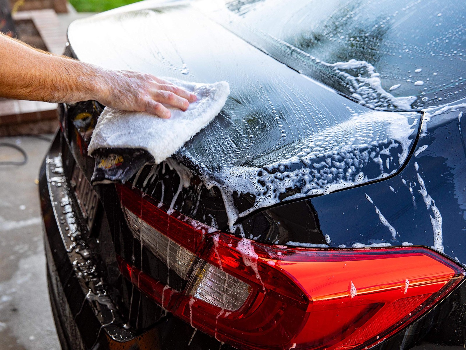 Car Wash Soap Shampoo Lubricating Lifts Dirt Grime 1 Gallon Gloss Shine