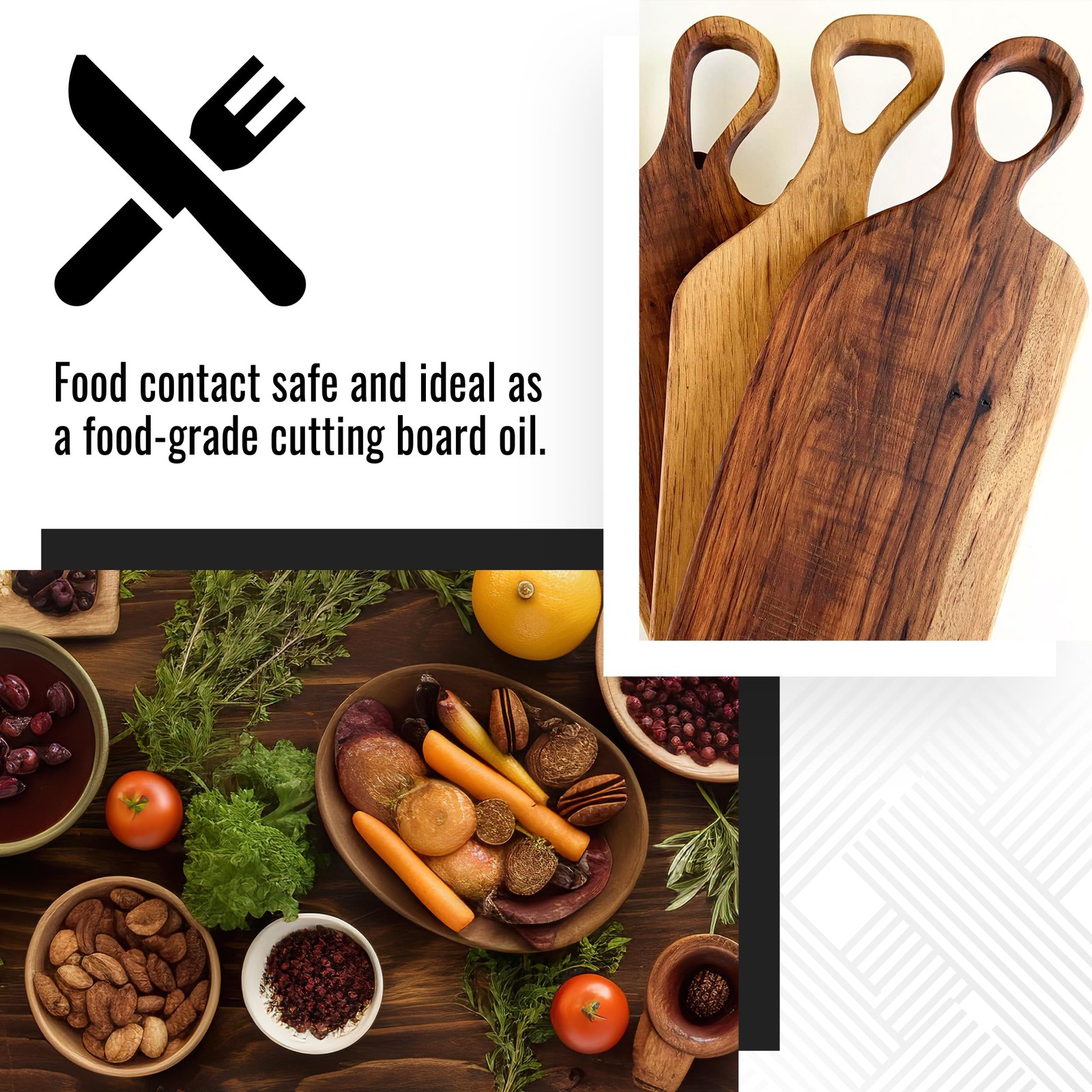 Dark Half, Dark Tung Oil and Orange Peel Oil for Wood Finishing, Cutting Boar…