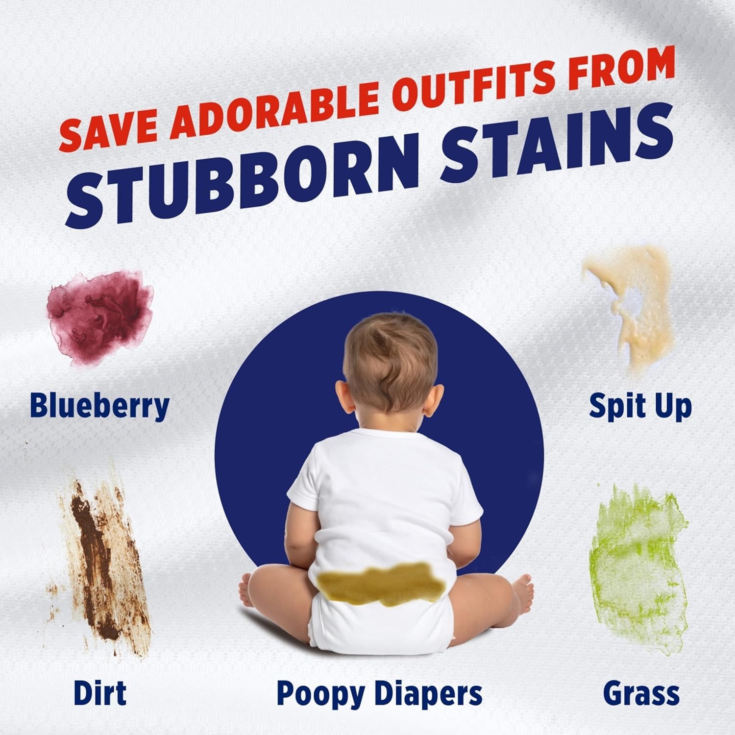 Max Force Baby Stain Remover Spray 2-Pack – Tough on Stains, Gentle on Clothes