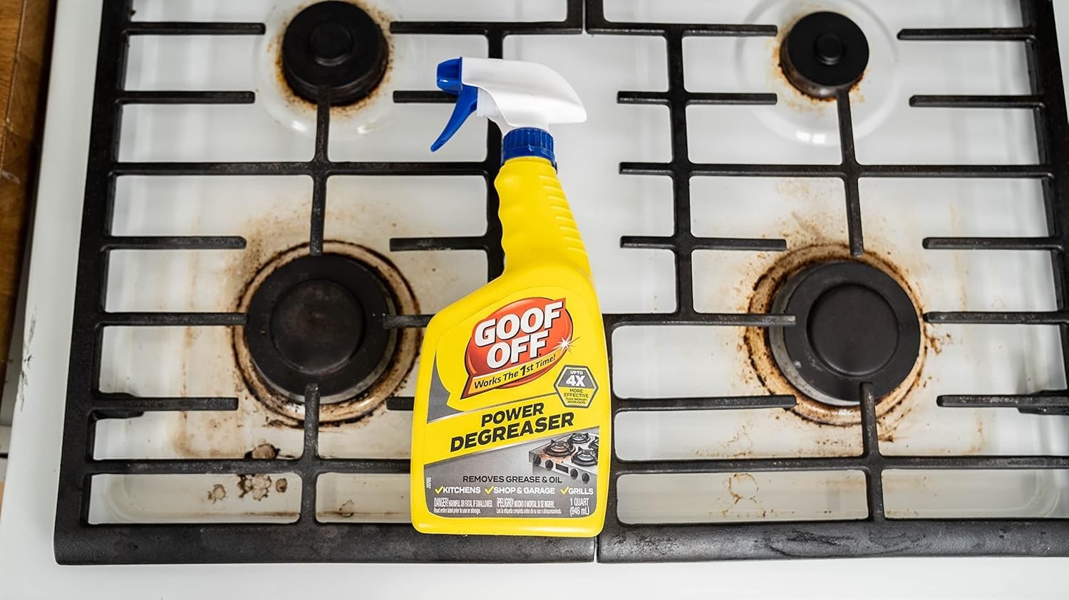 Power Cleaner and Degreaser for Mechanics– 32 oz. Trigger Spray Bottle