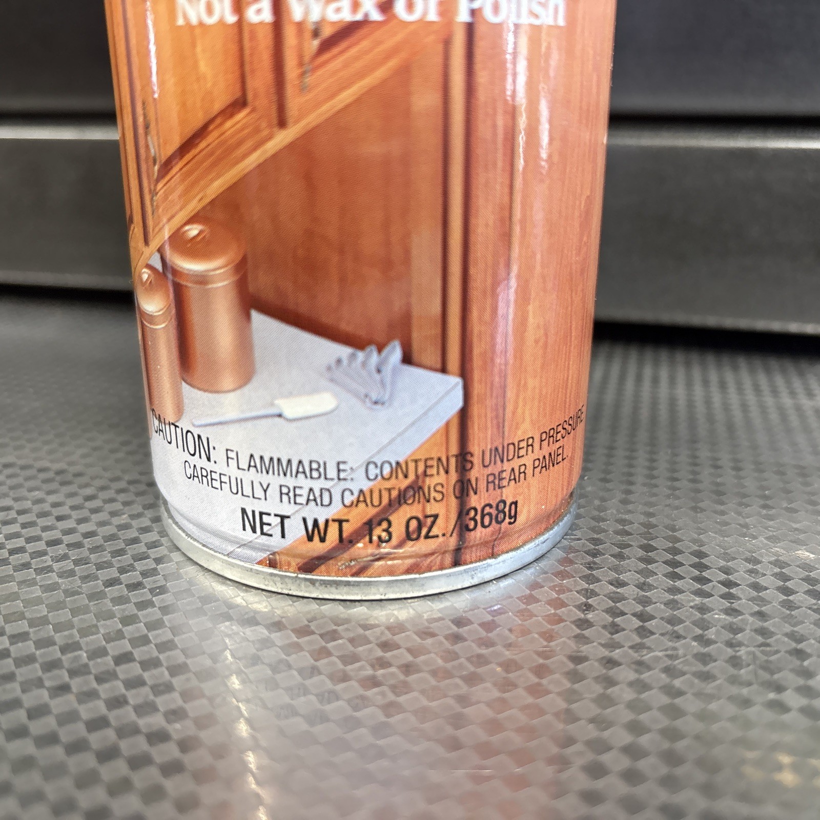 Vtg NEW! Cabinet Magic Wood Cleaner 13oz Aerosol. Made In USA.