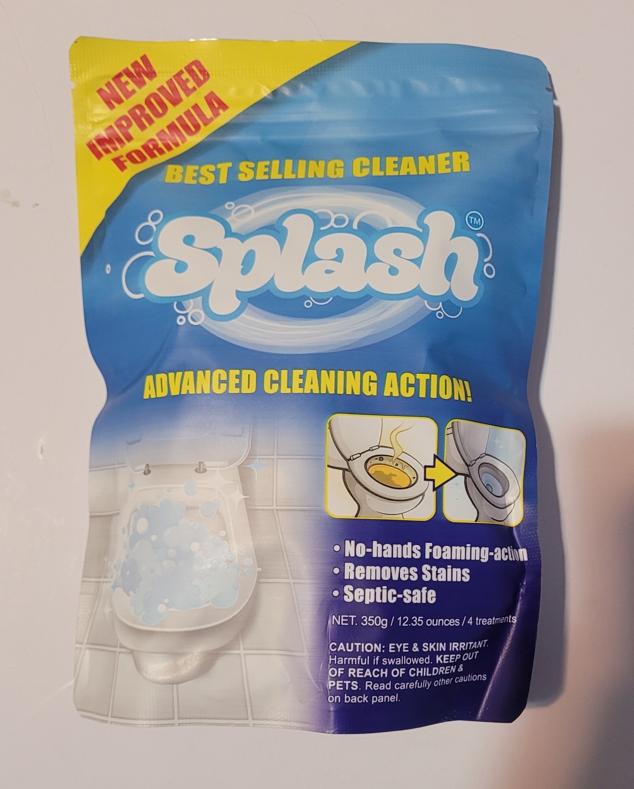 Dishwasher Cleaner Tablets For All Machines & Splash Foaming Toilet Cleaning Set