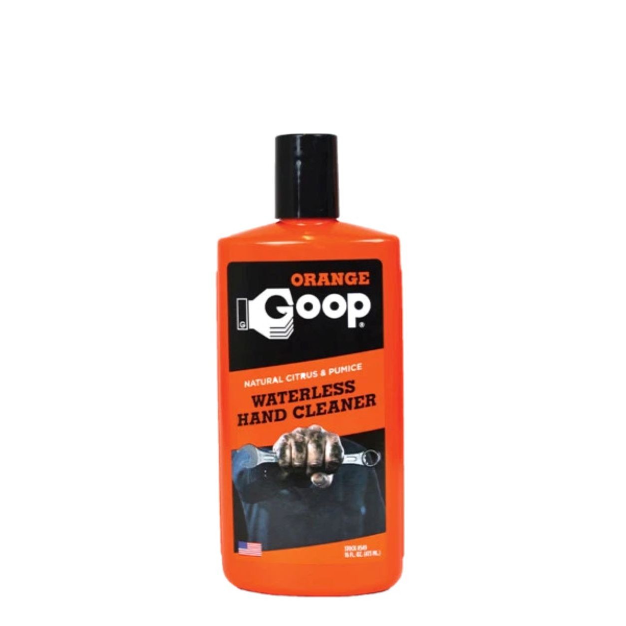 Orange Goop Waterless Hand Cleaner No Pumice 16 Oz Squeeze Bottle Case of 12