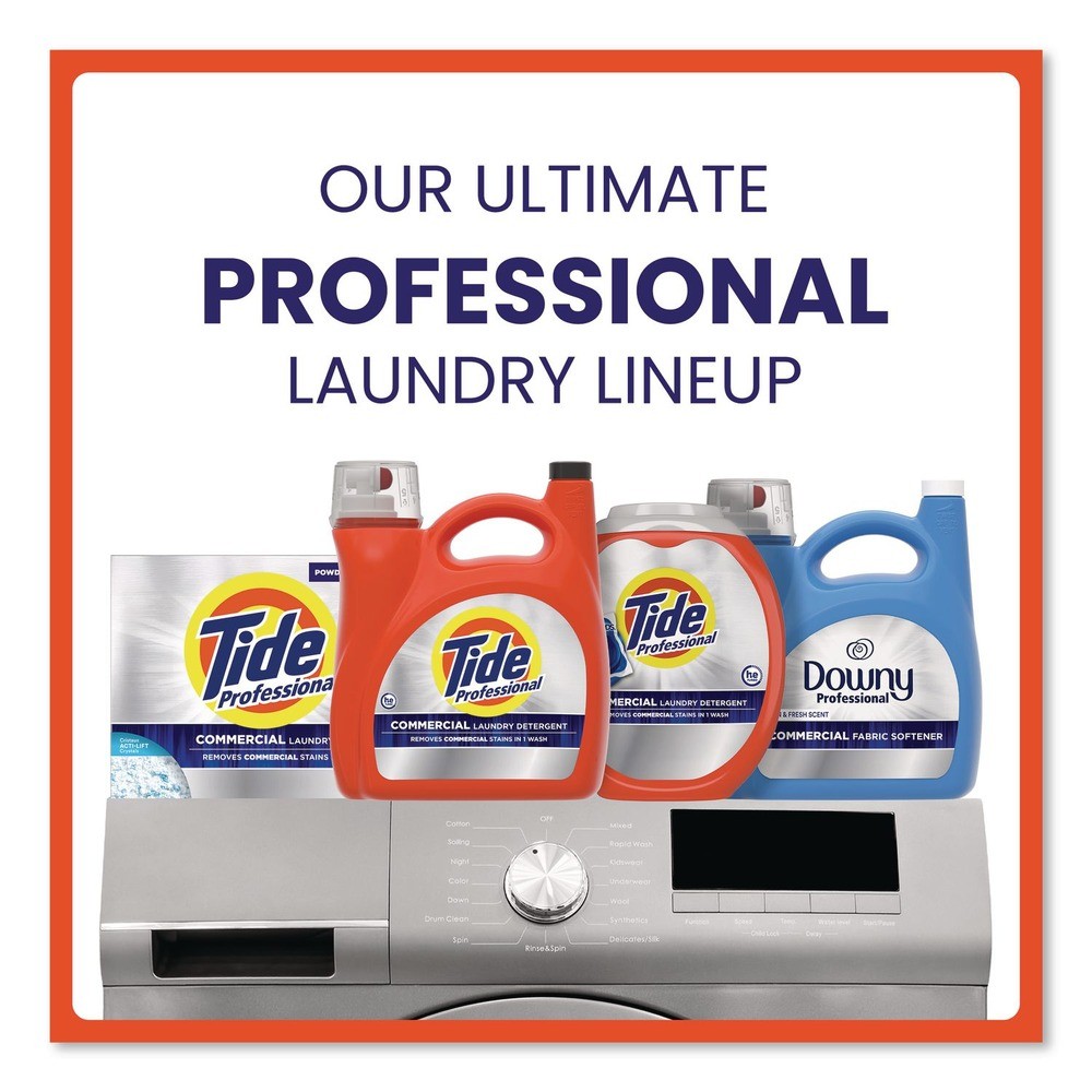 Tide Professional 80782106 Commercial HE Liquid Laundry Detergent (4/Carton) New