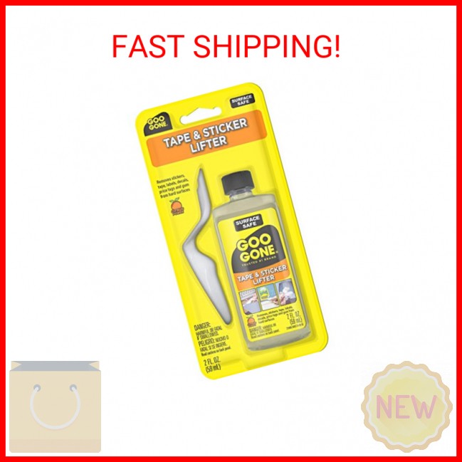 Goo Gone Sticker Lifter – Adhesive and Sticker Remover – 2 Ounce – Citrus Power
