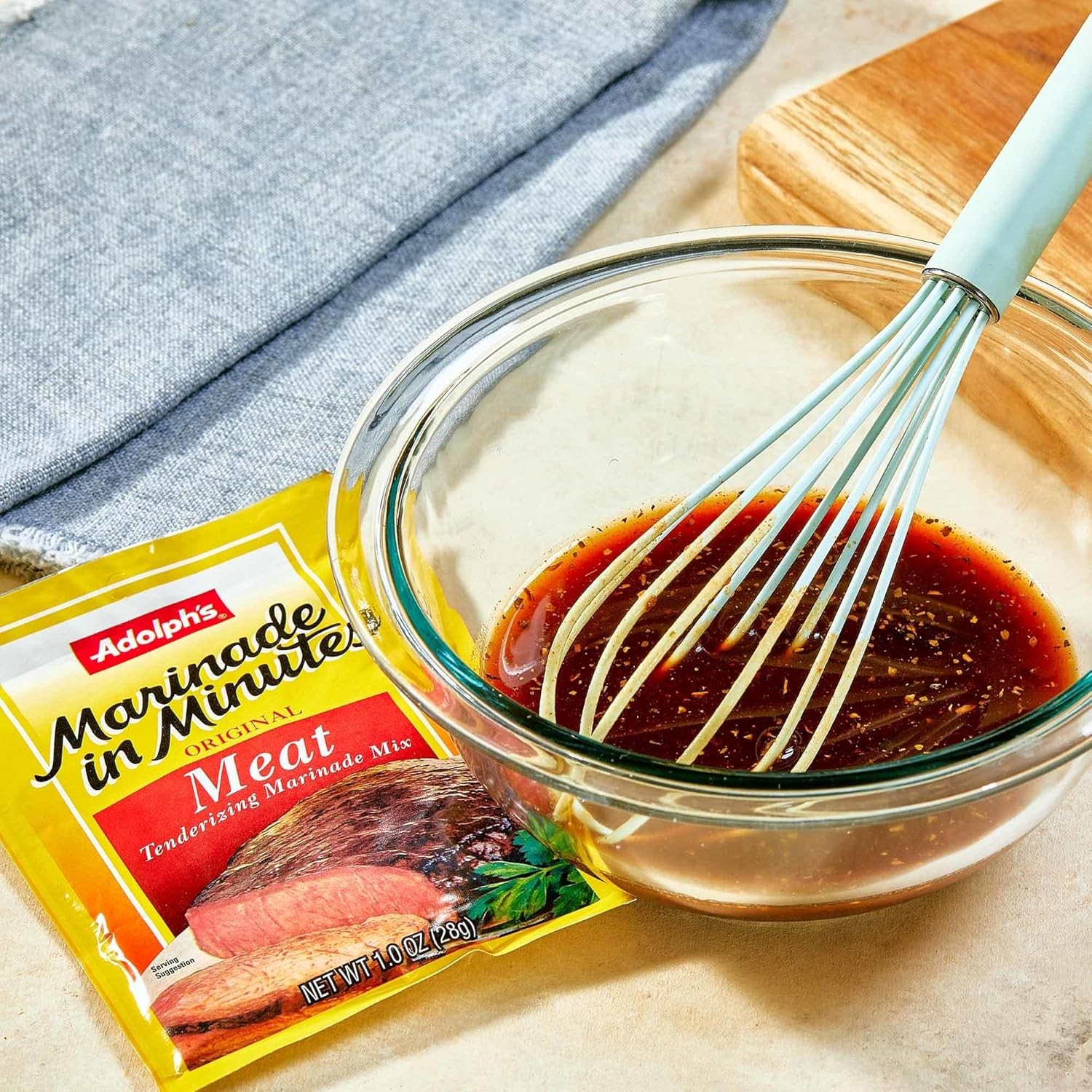 Adolph’s Marinade In Minutes Original Meat Tenderizing Marinade, 1 Oz (Pack Of
