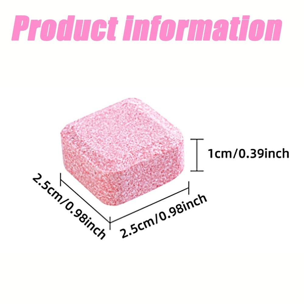 Toilet Cleaning Tablets Effervescent Bowl Cleaner Urine Stain Remover