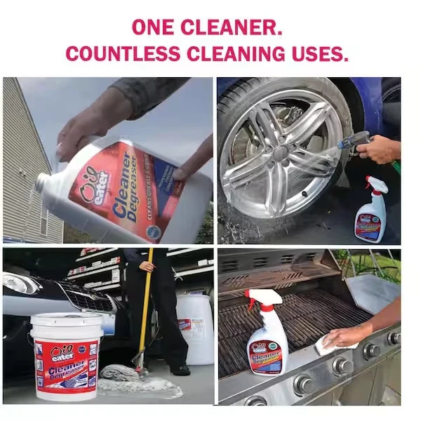Oil Eater Cleaner Degreaser 1 Gal Color Safe Non Corrosive Concentrated Liquid