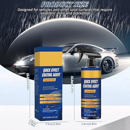 Quick-Acting Coating Agent Spray with Quick-Acting Formula, Quick Effect Coating