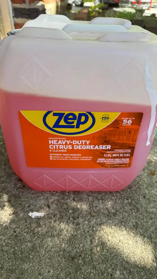 Zep Heavy-Duty Citrus Degreaser Cleaner Concentrate – 3.5 Gallon -FAST SHIPPING