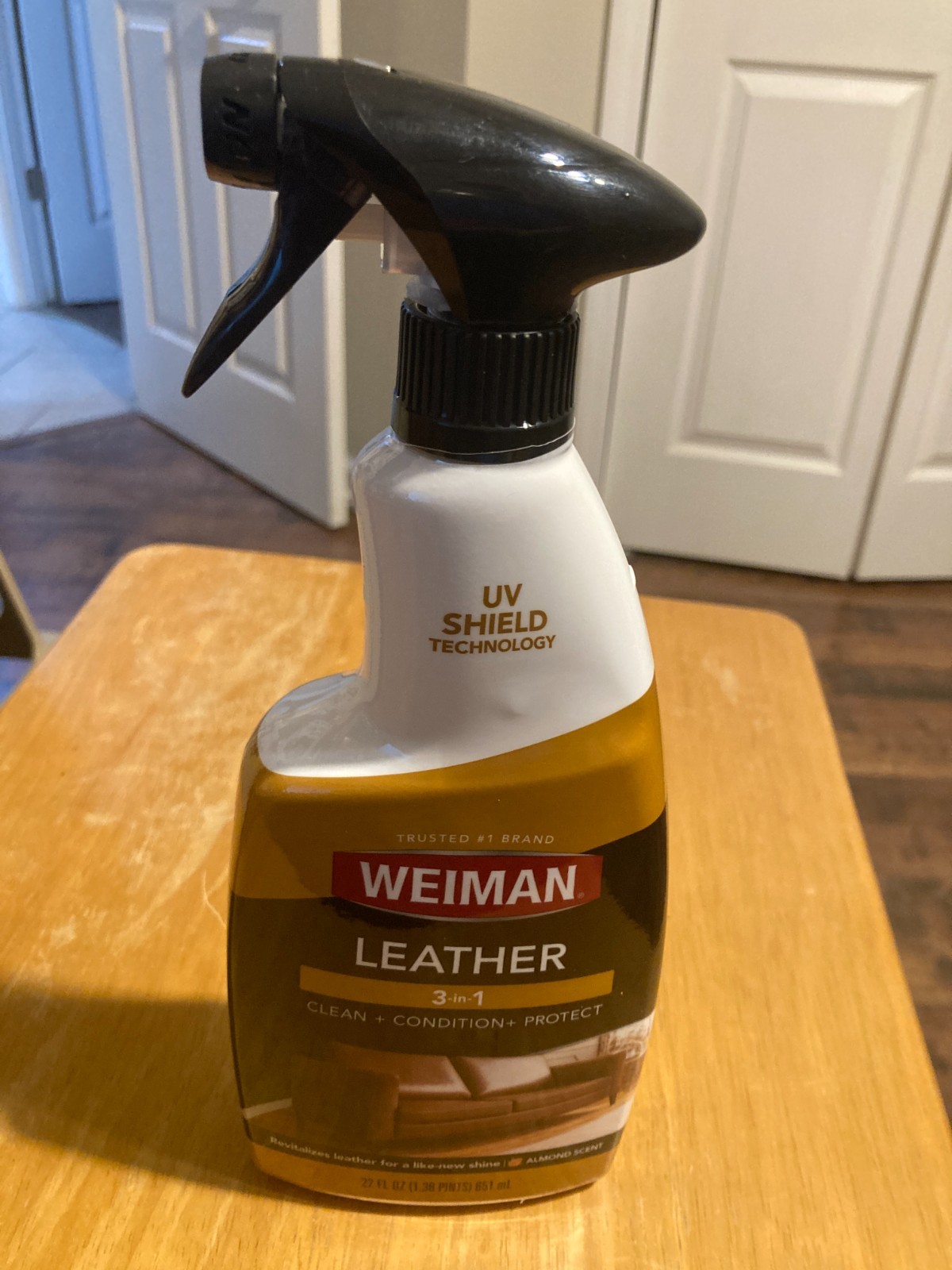 WEIMAN LEATHER 3 1N 1 CLEAN/CONDITION/PROTECT UV SHIELD 22oz SPRAY SEE PICTURES